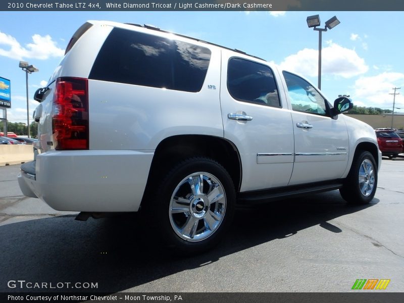 White Diamond Tricoat / Light Cashmere/Dark Cashmere 2010 Chevrolet Tahoe LTZ 4x4
