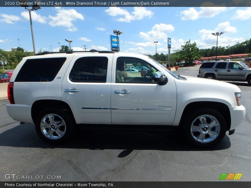White Diamond Tricoat / Light Cashmere/Dark Cashmere 2010 Chevrolet Tahoe LTZ 4x4