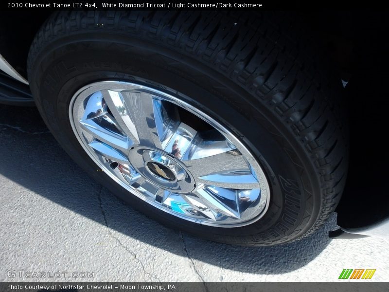 White Diamond Tricoat / Light Cashmere/Dark Cashmere 2010 Chevrolet Tahoe LTZ 4x4
