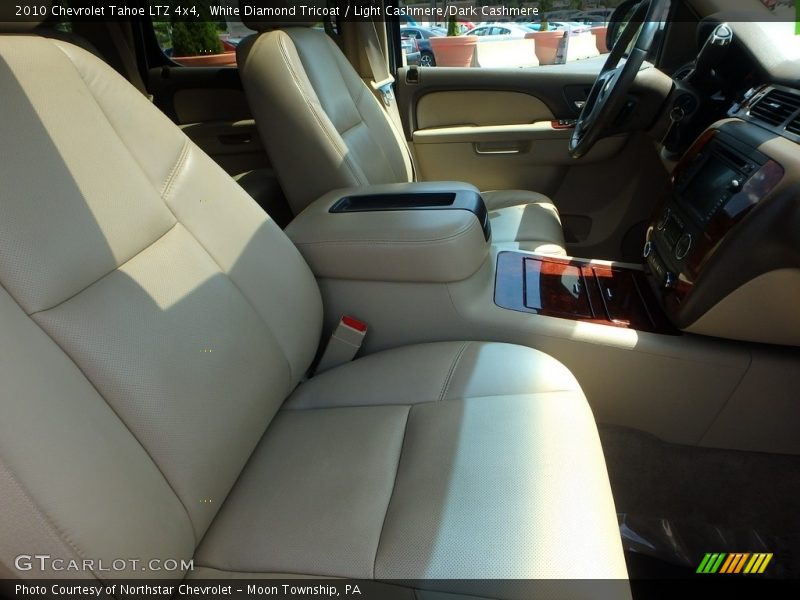 White Diamond Tricoat / Light Cashmere/Dark Cashmere 2010 Chevrolet Tahoe LTZ 4x4
