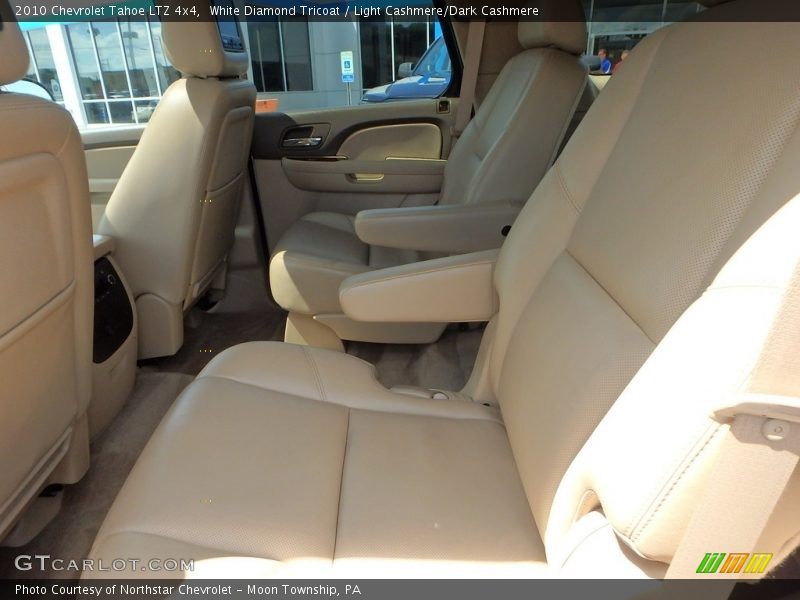 White Diamond Tricoat / Light Cashmere/Dark Cashmere 2010 Chevrolet Tahoe LTZ 4x4