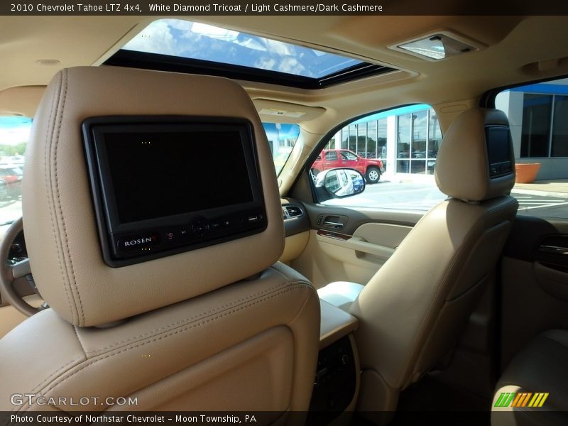 White Diamond Tricoat / Light Cashmere/Dark Cashmere 2010 Chevrolet Tahoe LTZ 4x4