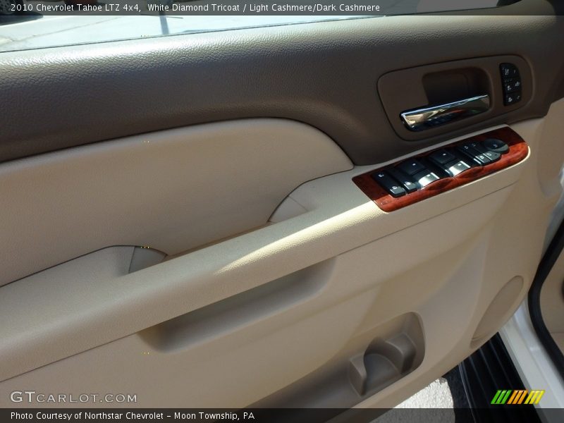 White Diamond Tricoat / Light Cashmere/Dark Cashmere 2010 Chevrolet Tahoe LTZ 4x4