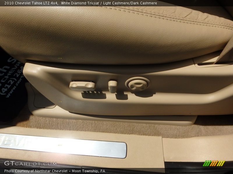 White Diamond Tricoat / Light Cashmere/Dark Cashmere 2010 Chevrolet Tahoe LTZ 4x4