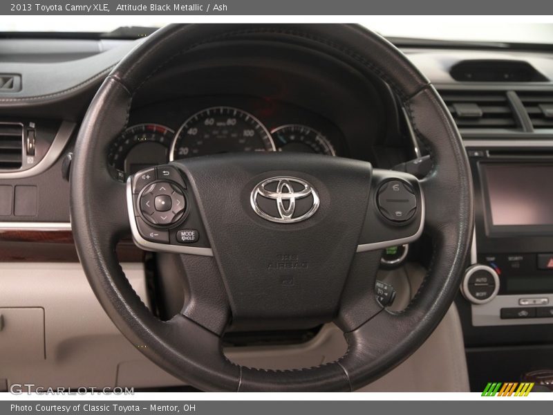 Attitude Black Metallic / Ash 2013 Toyota Camry XLE
