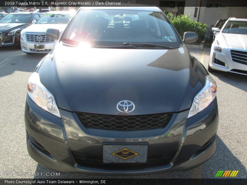 Magnetic Gray Metallic / Dark Charcoal 2009 Toyota Matrix 1.8