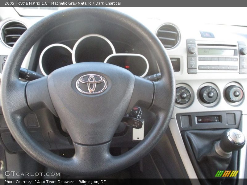 Magnetic Gray Metallic / Dark Charcoal 2009 Toyota Matrix 1.8