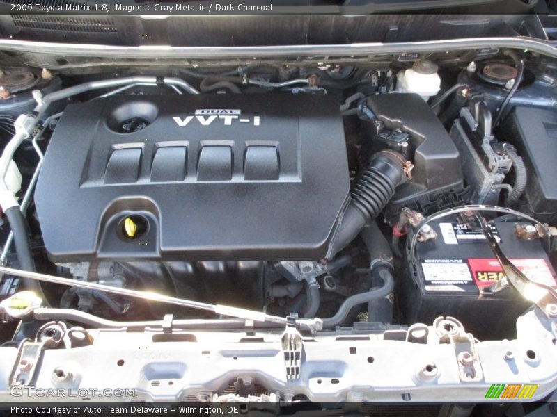 Magnetic Gray Metallic / Dark Charcoal 2009 Toyota Matrix 1.8