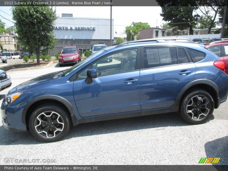 Marine Blue Pearl / Ivory 2013 Subaru XV Crosstrek 2.0 Limited