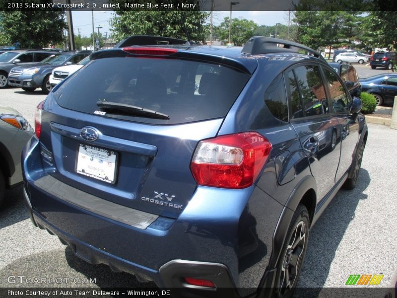 Marine Blue Pearl / Ivory 2013 Subaru XV Crosstrek 2.0 Limited