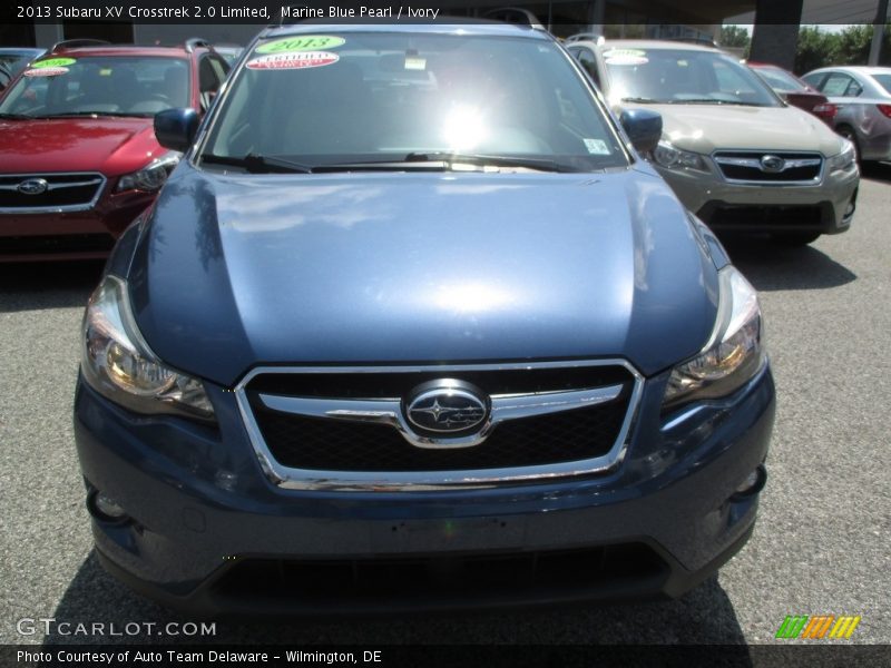 Marine Blue Pearl / Ivory 2013 Subaru XV Crosstrek 2.0 Limited