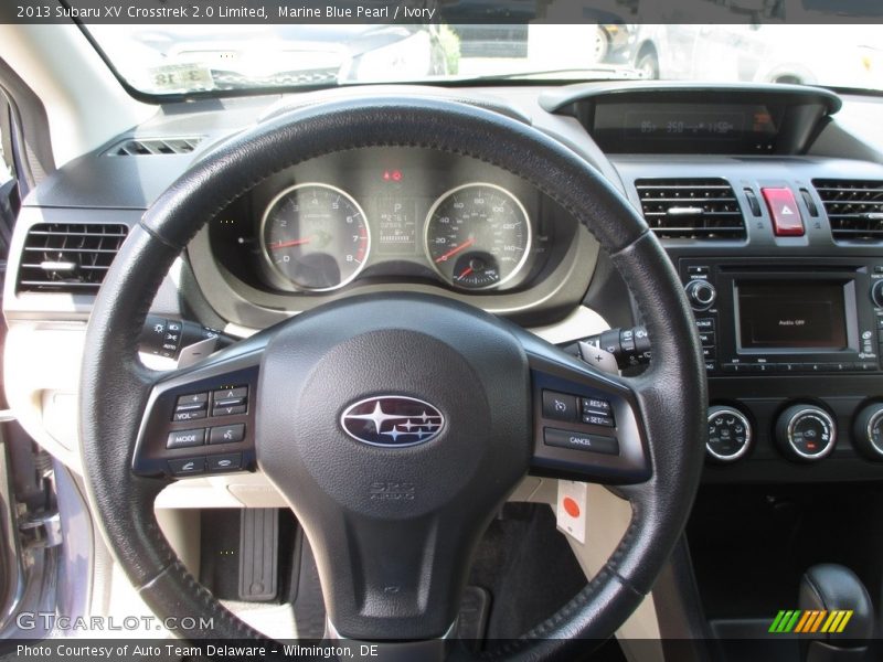 Marine Blue Pearl / Ivory 2013 Subaru XV Crosstrek 2.0 Limited
