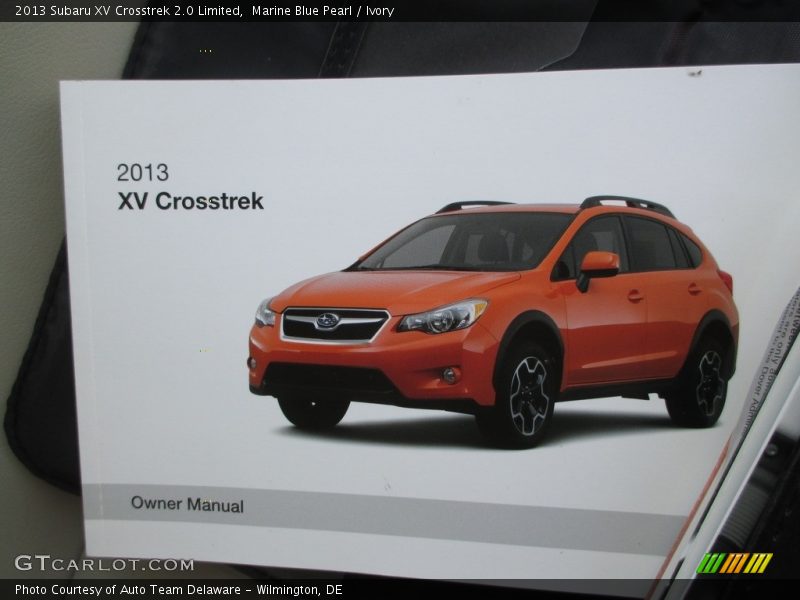 Marine Blue Pearl / Ivory 2013 Subaru XV Crosstrek 2.0 Limited