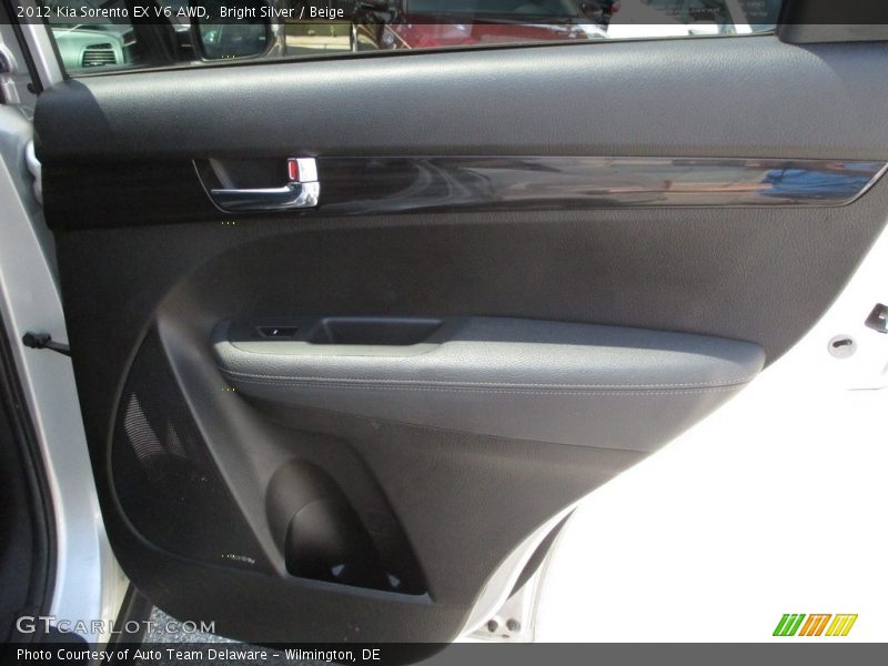Bright Silver / Beige 2012 Kia Sorento EX V6 AWD
