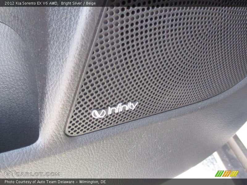 Bright Silver / Beige 2012 Kia Sorento EX V6 AWD