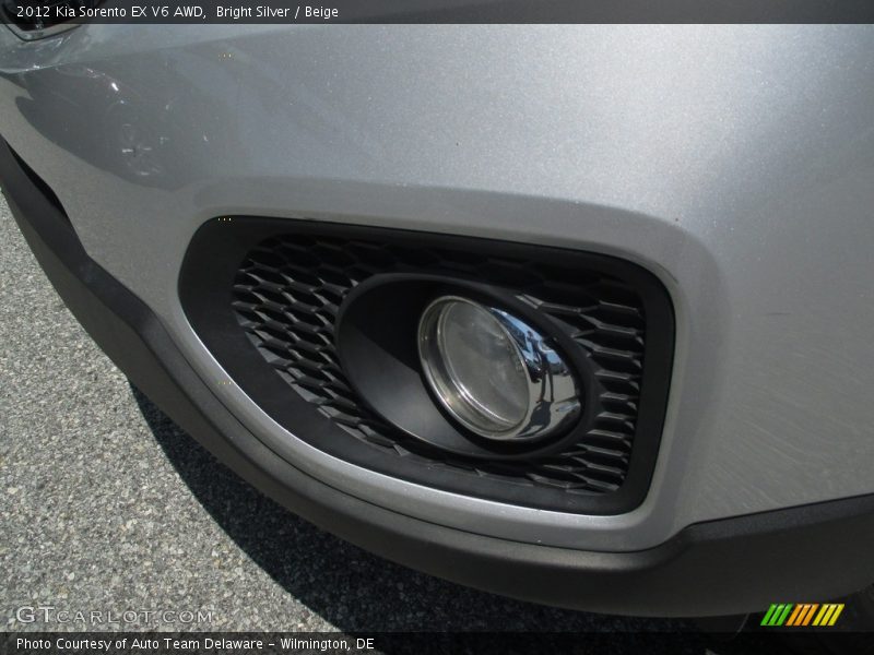 Bright Silver / Beige 2012 Kia Sorento EX V6 AWD