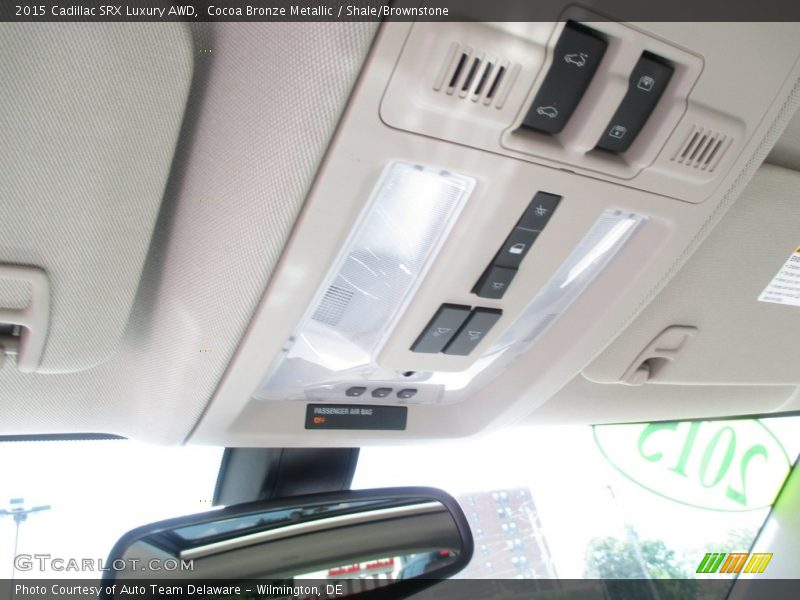 Cocoa Bronze Metallic / Shale/Brownstone 2015 Cadillac SRX Luxury AWD