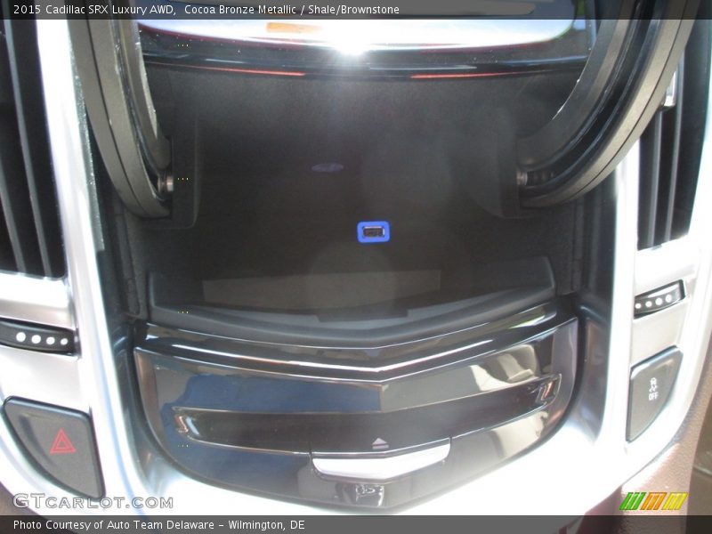 Cocoa Bronze Metallic / Shale/Brownstone 2015 Cadillac SRX Luxury AWD