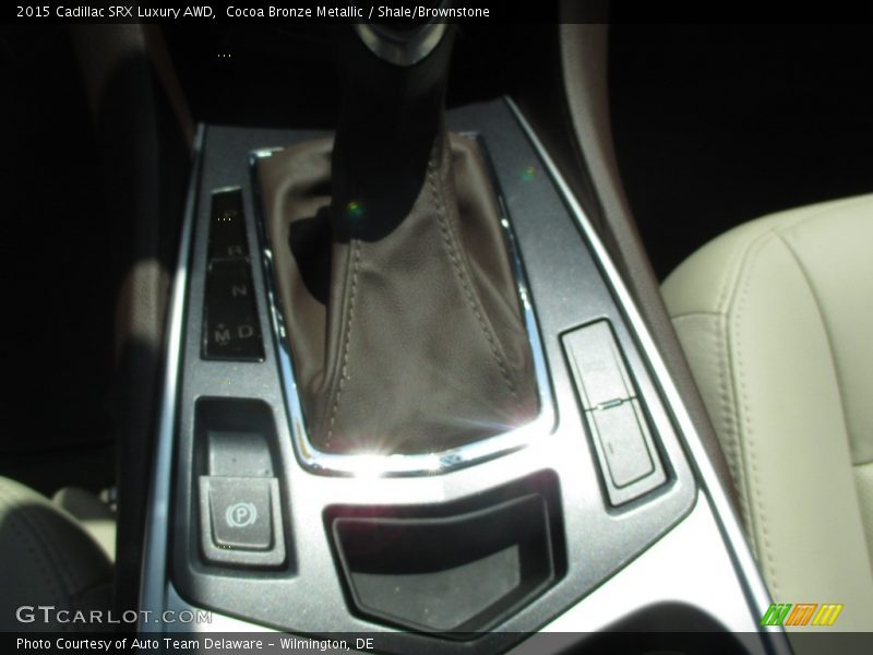 Cocoa Bronze Metallic / Shale/Brownstone 2015 Cadillac SRX Luxury AWD