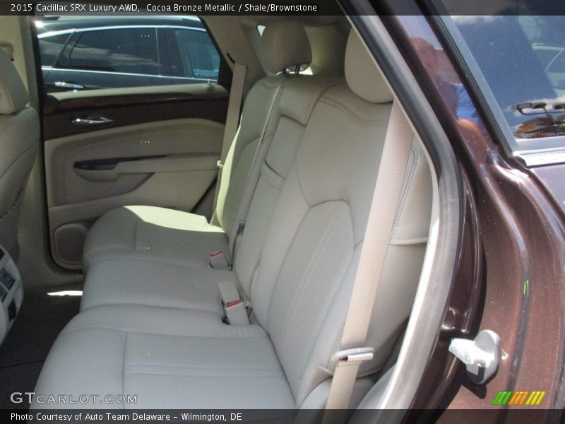 Cocoa Bronze Metallic / Shale/Brownstone 2015 Cadillac SRX Luxury AWD
