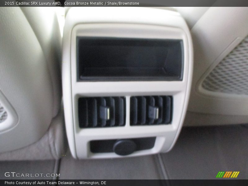 Cocoa Bronze Metallic / Shale/Brownstone 2015 Cadillac SRX Luxury AWD