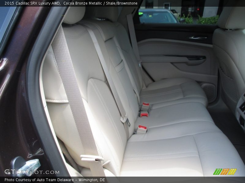 Cocoa Bronze Metallic / Shale/Brownstone 2015 Cadillac SRX Luxury AWD