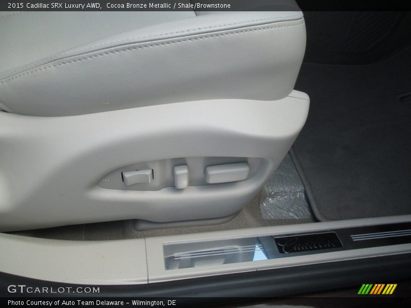 Cocoa Bronze Metallic / Shale/Brownstone 2015 Cadillac SRX Luxury AWD