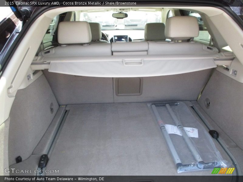 Cocoa Bronze Metallic / Shale/Brownstone 2015 Cadillac SRX Luxury AWD
