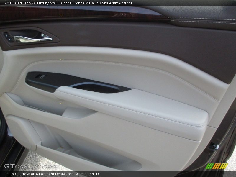 Cocoa Bronze Metallic / Shale/Brownstone 2015 Cadillac SRX Luxury AWD