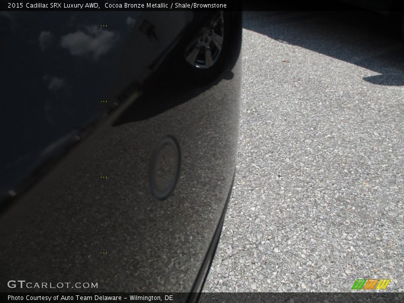 Cocoa Bronze Metallic / Shale/Brownstone 2015 Cadillac SRX Luxury AWD