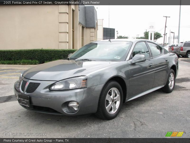 Graystone Metallic / Dark Pewter 2005 Pontiac Grand Prix GT Sedan