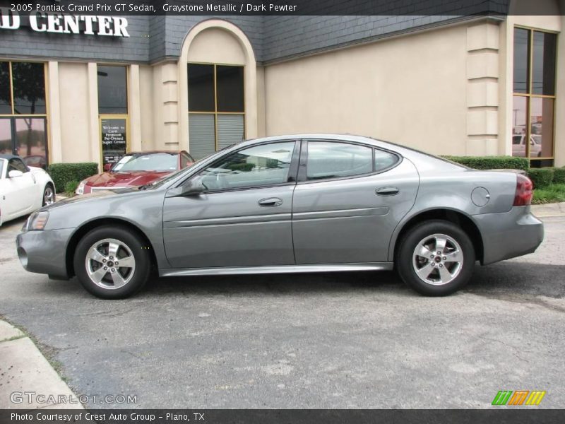 Graystone Metallic / Dark Pewter 2005 Pontiac Grand Prix GT Sedan