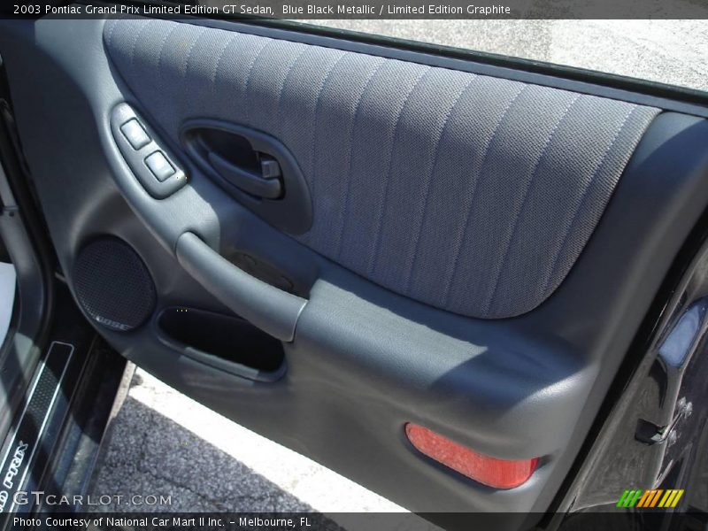 Blue Black Metallic / Limited Edition Graphite 2003 Pontiac Grand Prix Limited Edition GT Sedan