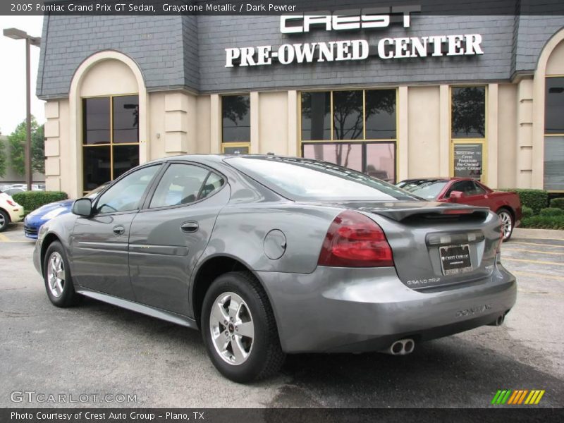 Graystone Metallic / Dark Pewter 2005 Pontiac Grand Prix GT Sedan