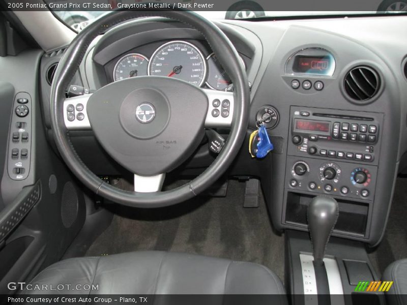 Graystone Metallic / Dark Pewter 2005 Pontiac Grand Prix GT Sedan