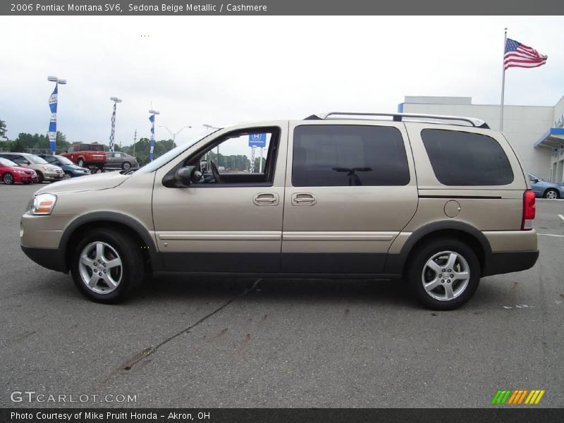 Sedona Beige Metallic / Cashmere 2006 Pontiac Montana SV6