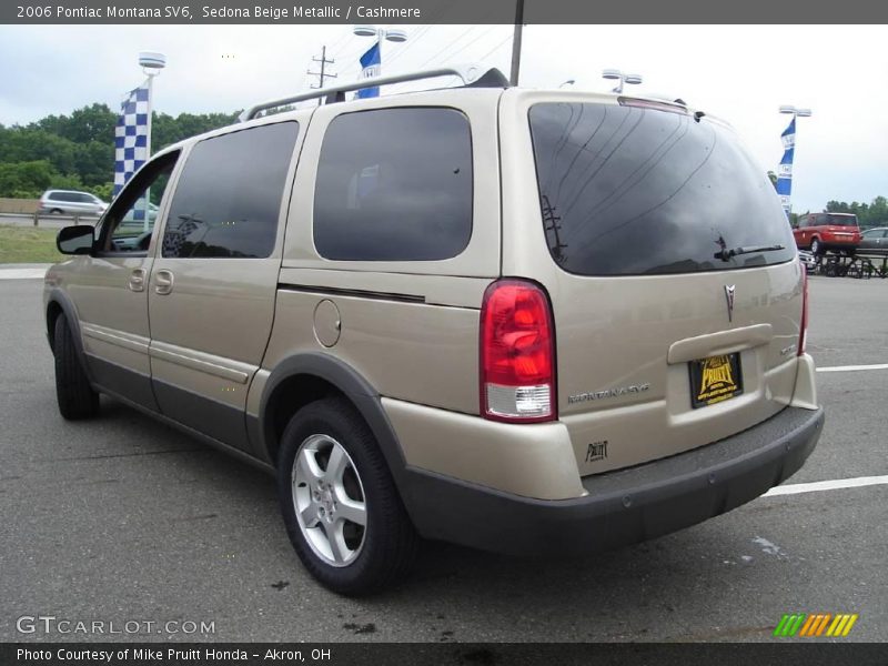 Sedona Beige Metallic / Cashmere 2006 Pontiac Montana SV6