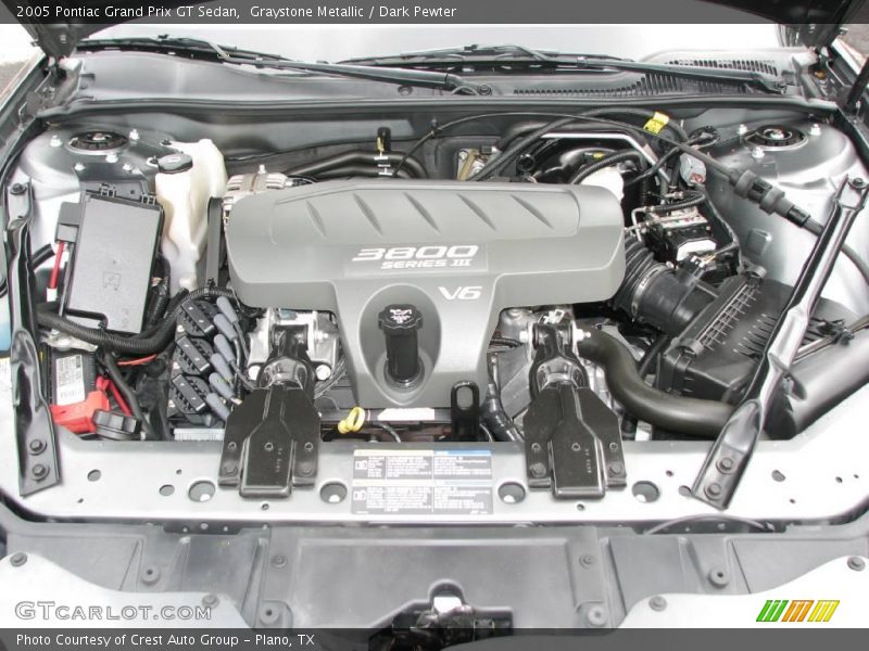 Graystone Metallic / Dark Pewter 2005 Pontiac Grand Prix GT Sedan