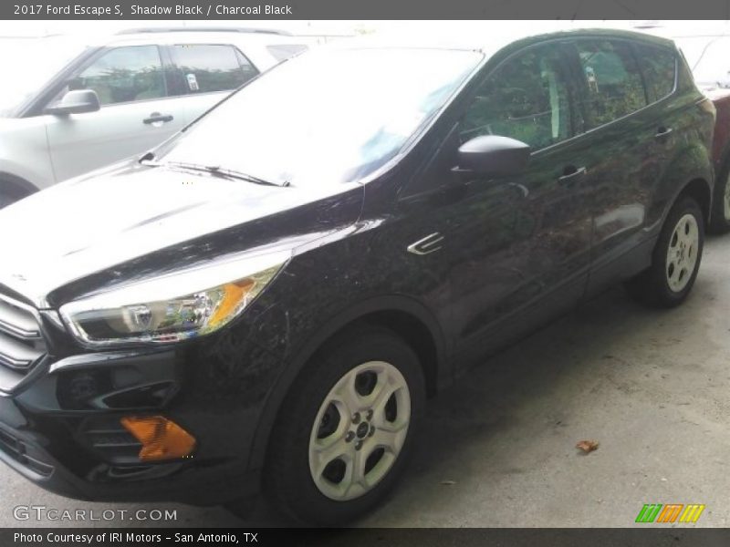 Shadow Black / Charcoal Black 2017 Ford Escape S