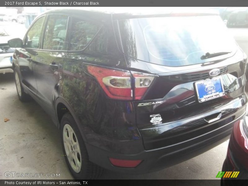 Shadow Black / Charcoal Black 2017 Ford Escape S