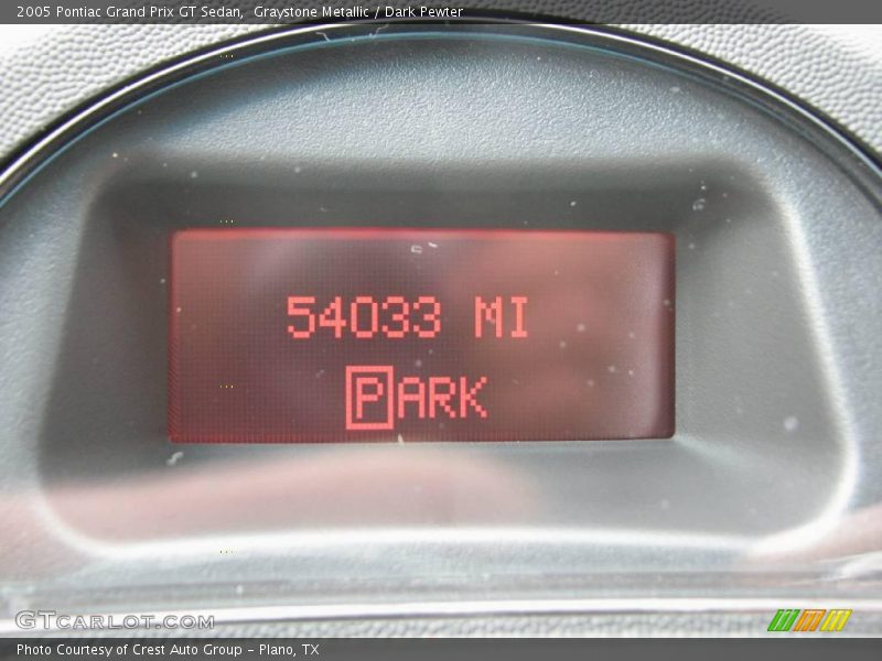 Graystone Metallic / Dark Pewter 2005 Pontiac Grand Prix GT Sedan