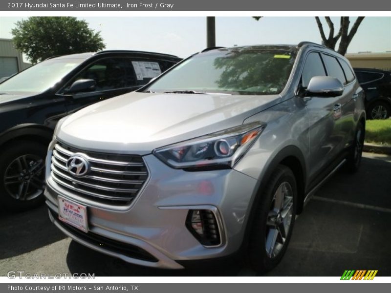Iron Frost / Gray 2017 Hyundai Santa Fe Limited Ultimate