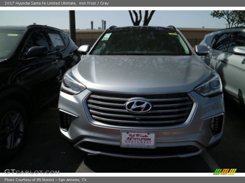 Iron Frost / Gray 2017 Hyundai Santa Fe Limited Ultimate