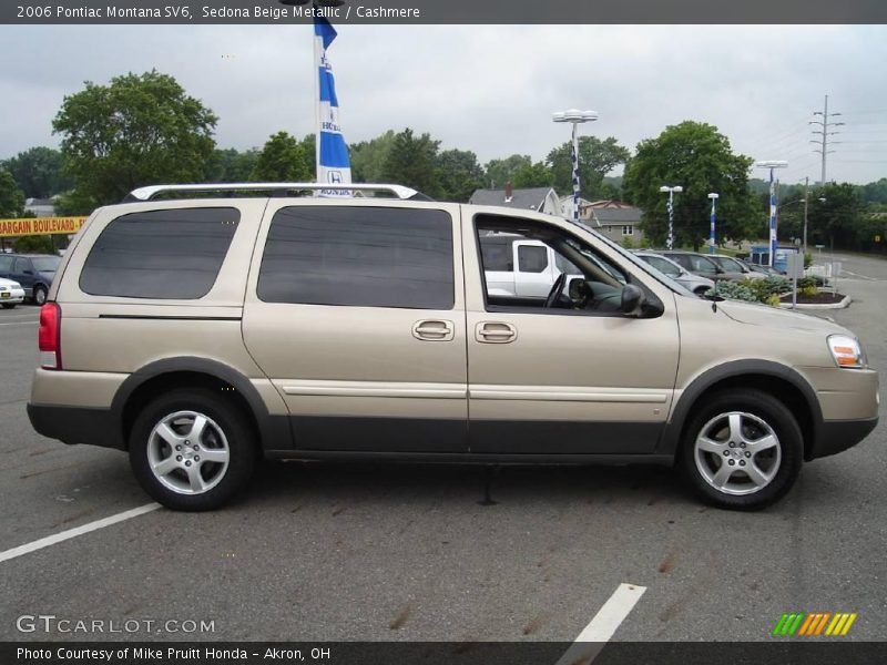 Sedona Beige Metallic / Cashmere 2006 Pontiac Montana SV6