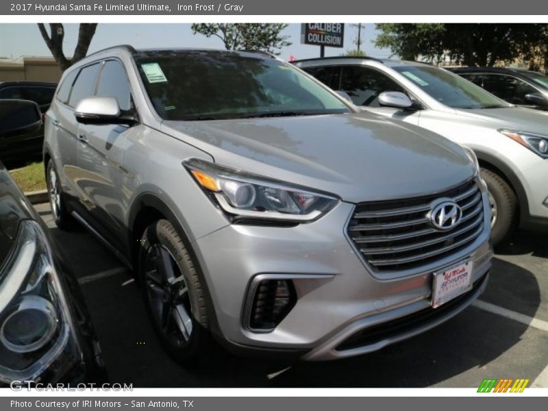 Iron Frost / Gray 2017 Hyundai Santa Fe Limited Ultimate