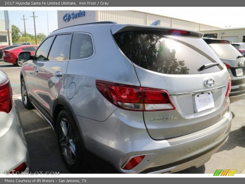 Iron Frost / Gray 2017 Hyundai Santa Fe Limited Ultimate