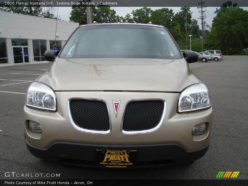 Sedona Beige Metallic / Cashmere 2006 Pontiac Montana SV6