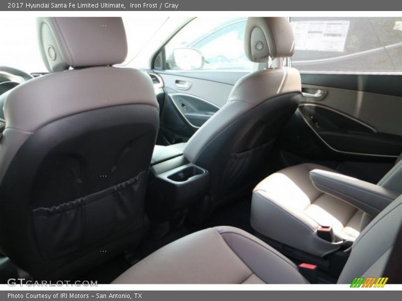 Iron Frost / Gray 2017 Hyundai Santa Fe Limited Ultimate