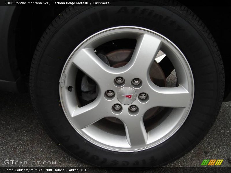 Sedona Beige Metallic / Cashmere 2006 Pontiac Montana SV6