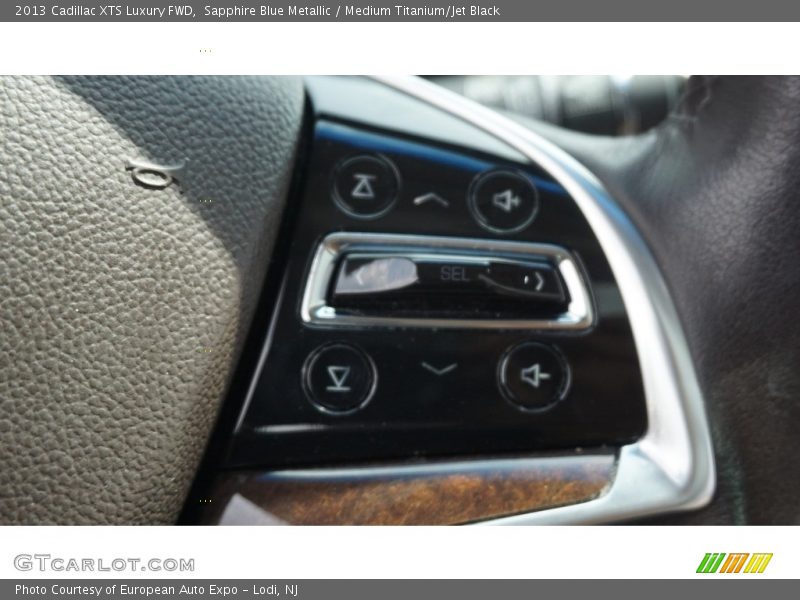 Sapphire Blue Metallic / Medium Titanium/Jet Black 2013 Cadillac XTS Luxury FWD